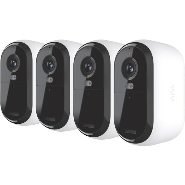Arlo Essential VMC3450 4 Megapixel Outdoor 2K Network Camera - Colour - 4 Pack