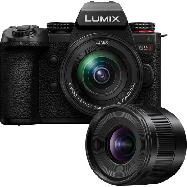 Panasonic Lumix G9 Mark II w/ Lumix G 12-60mm f/3.5-5.6 Lens CS Camera BONUS 9mm Leica Lens