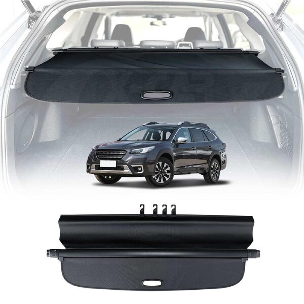Retractable Cargo Cover for Subaru Outback 2020-2025 Rear Rack Partition Shelter Canvas Trunk Luggage Security Shield Shade