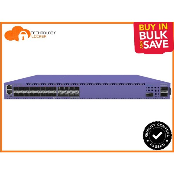 Extreme Networks X590-24x-1q-2c Switch 24x SFP+ 1x QSFP+ 10/40Gb 2x QSFP28 100Gb
