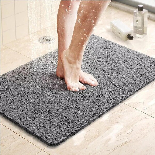 Non Slip Shower Mat Grey 50X80CM