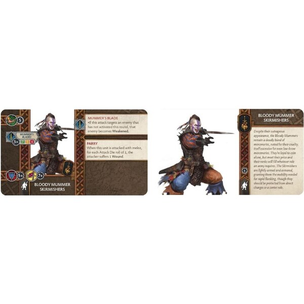 Cmon A Song Of Ice & Fire Miniatures Game Figure Bloody Mummers Skirmishers 14y+