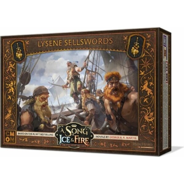Cmon A Song Of Ice & Fire Tabletop Miniatures Game Figure Lysende Sellswords 14+