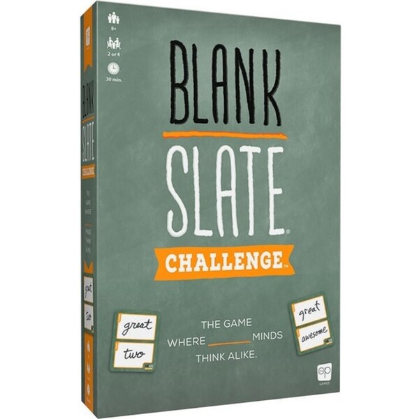 The Op Blank Slate Challenge Word Cards 2-4 Players Logic Game Play Set 8y+