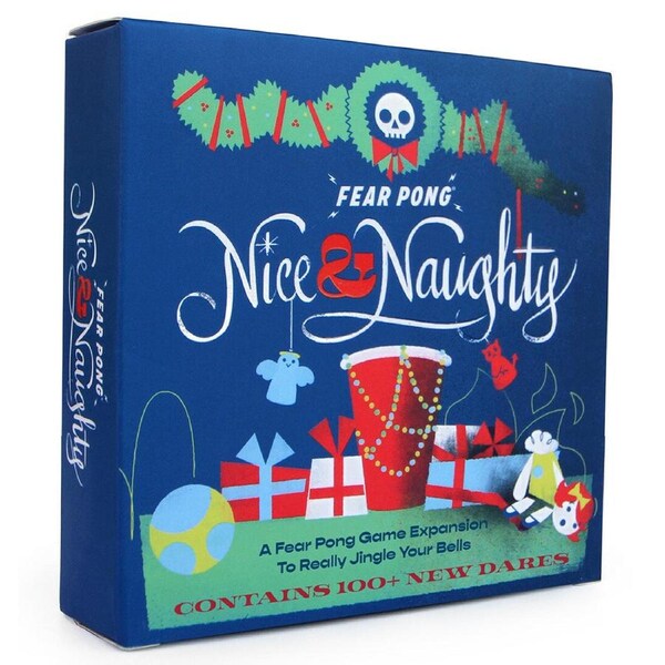 56pc Cut Games Fear Pong Nice & Naughty Drinking Card Game Expansion Pack 21+