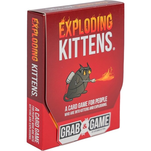 42pc Exploding Kittens Grab & Game Logic/Strategy Card Game 2-4 Players 7y+