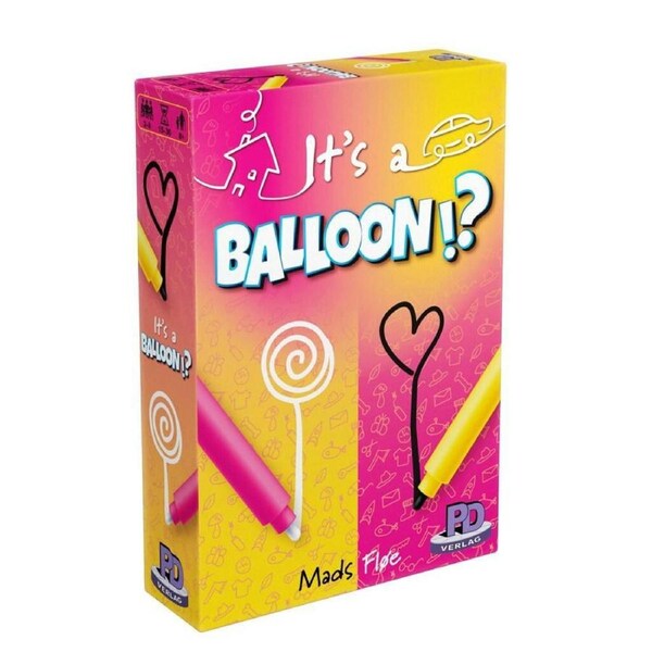 Rio Grande It's A Balloon!? Guessing Game Party Night Play Set 3-8 Players 8+