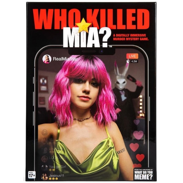 What Do You Meme Who Killed Mia? Digitally Immersive Murder Mystery Game 17y+