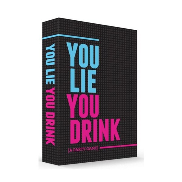 150pc Dss Games You Lie You Drink Party Fun Prompt Card Game Deck 3-Players 18y+