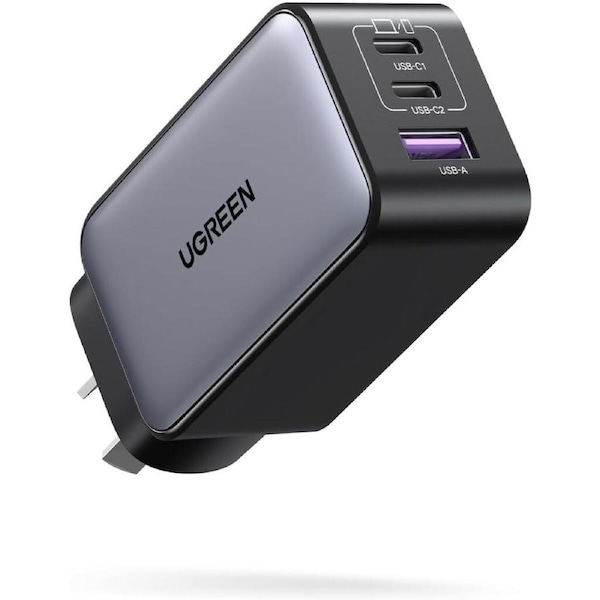 Ugreen 65W GaN FAST USB-C AC Power Adapter Wall Charger For iPhone iPad Macbook
