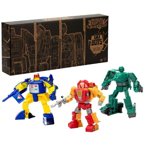 Transformers Generations Selects Legacy United Go-Bot Guardians 3 Pack Action Figure