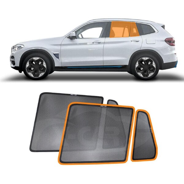Rear Window Sun Shade for BMW iX3 2023-2025 Car Sun Blind Mesh