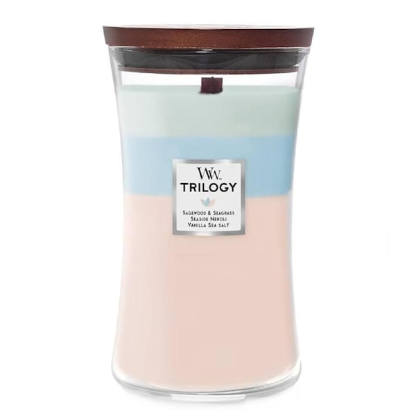 WoodWick Oceanic Trilogy Large Scented Candle