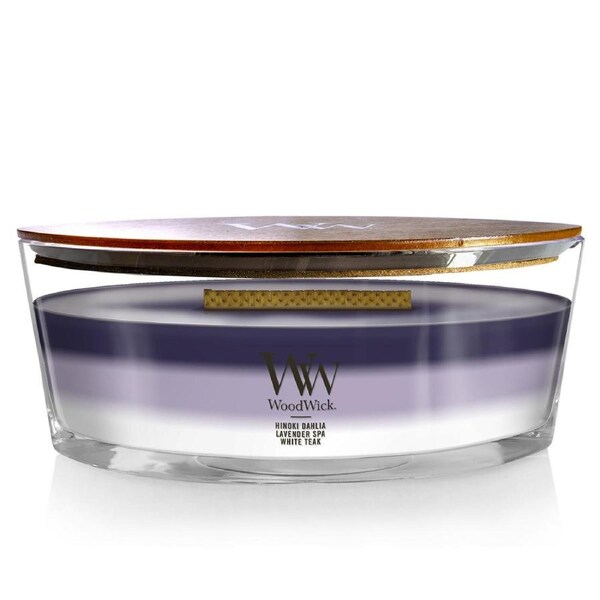 WoodWick Evening Luxe Trilogy Ellipse Scented Candle