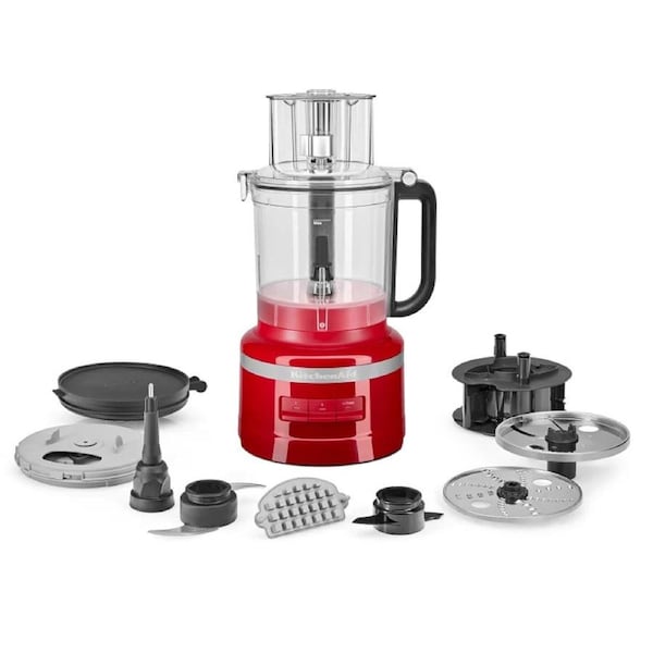 KitchenAid 13 Cup Food Processor Empire Red 5KFP1319AER