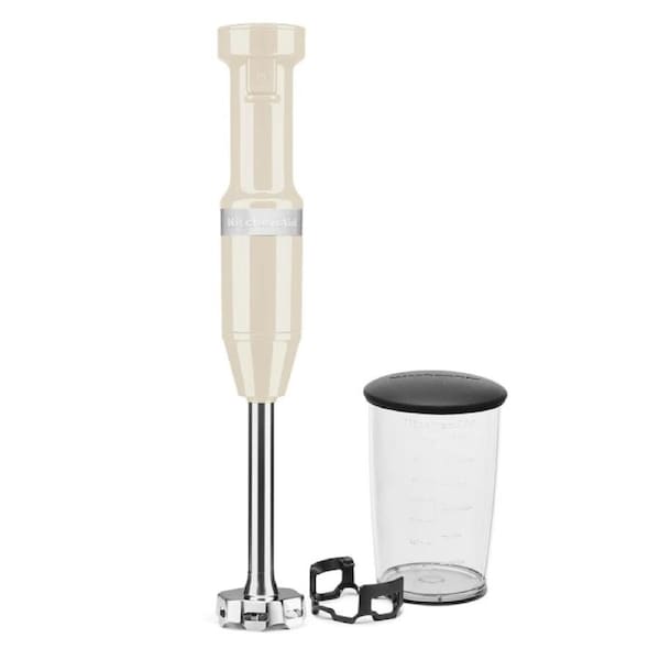 KitchenAid Corded Hand Blender Almond Cream 5KHBV53AAC