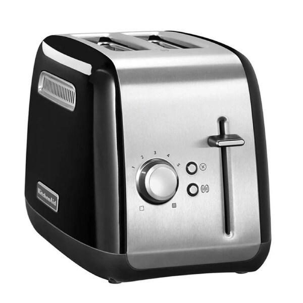 KitchenAid Classic 2 Slice Toaster Onyx Black 5KMT2115AOB