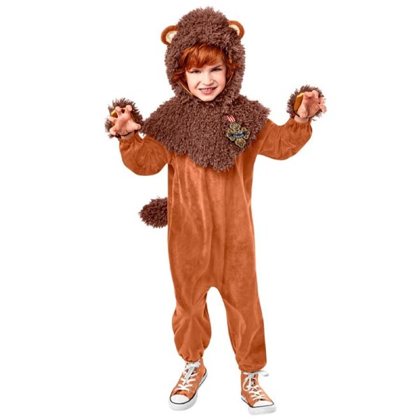 The Wizard of Oz Cowardly Lion Child Costume Size M 5-7 Years