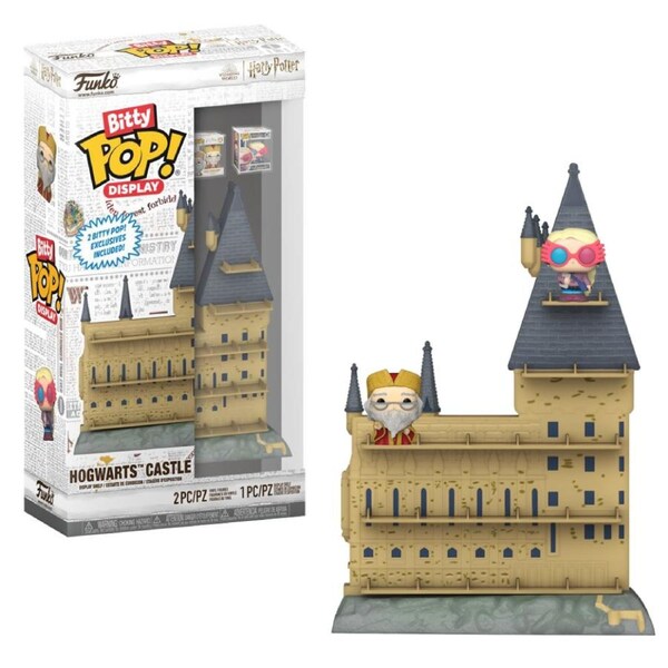 Harry Potter Hogwarts Castle Bitty Showcase Display Shelf Funko POP! Vinyl