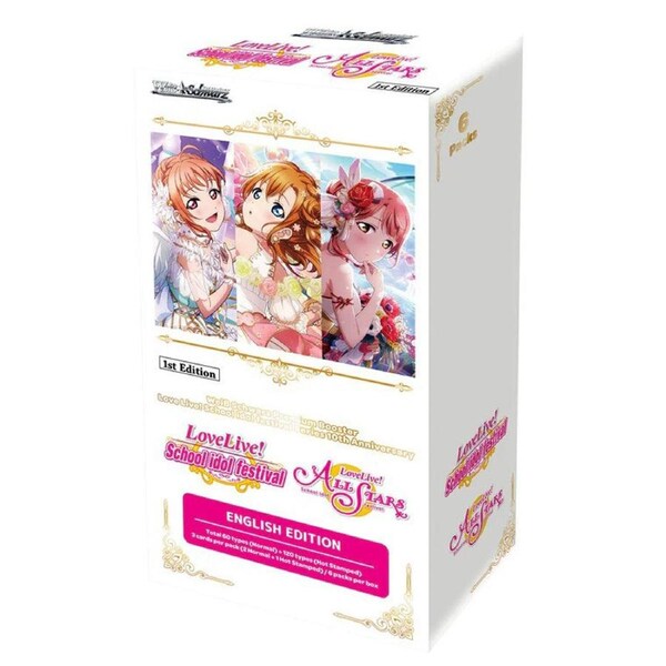 Weiss Schwarz Love Live! School idol festival 10th Anniversary Premium Booster Box