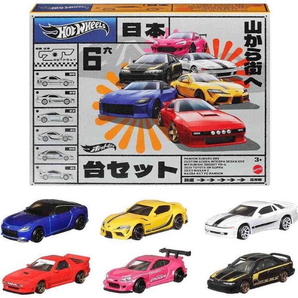 Hot Wheels - Streets of Japan Multipack Diecast Car