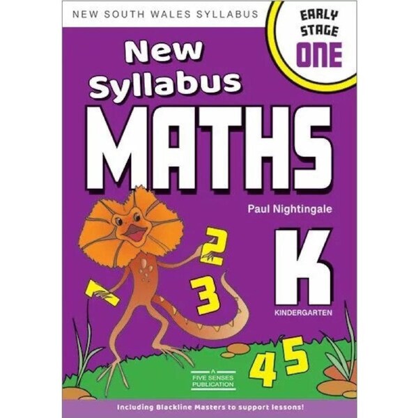 New Syllabus Maths Student Book Kindergarden