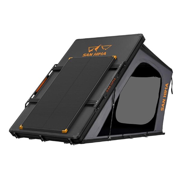 San Hima Kalbarri Gen 2 Roof Top Tent Hardshell With Ladder + 120W Solar Panel