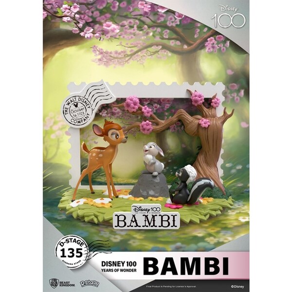 Beast Kingdom D Stage Disney 100 Years of Wonder Bambi Figurine Model Set