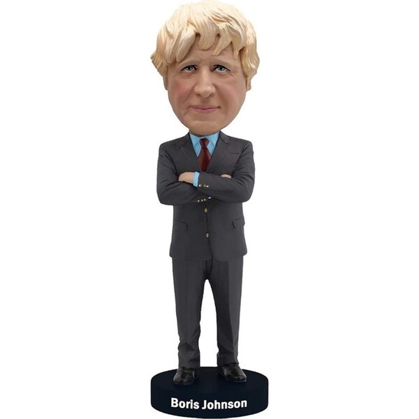 Royal Bobbles Bobblehead Boris Johnson Decorative Themed Figurine Model Set