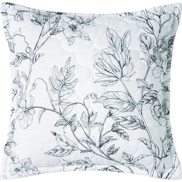 Bianca Gracie Square White Polyester Soft Comfort Decoratve Cushion 43cm