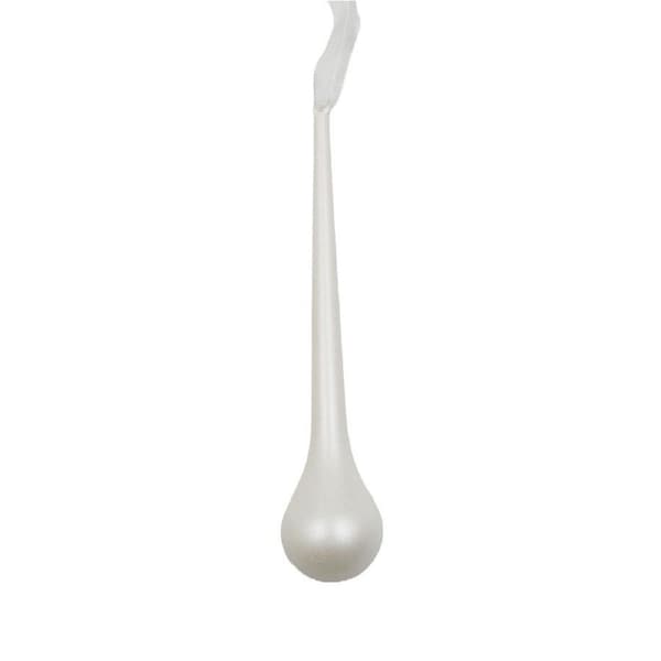 White Icicles Hanging Decoration 14cm