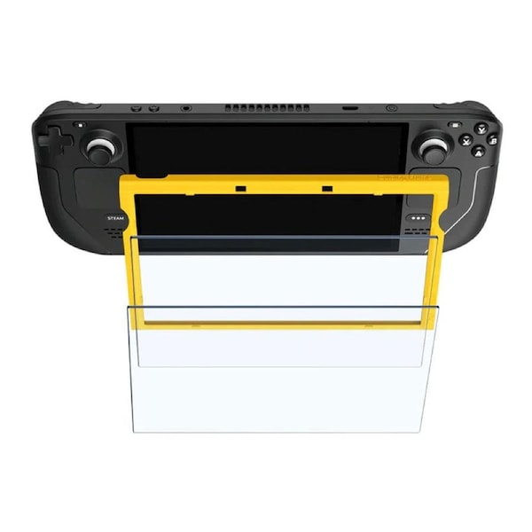 JSAUX 2-Pack Ultra HD Glass Protector for Steam Deck/Steam Deck OLED with Installation Frame - GP0107