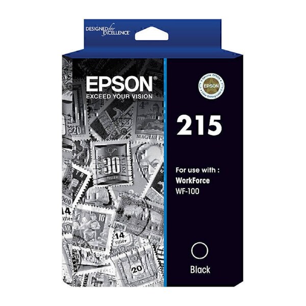 Epson 215 Black Ink Cart