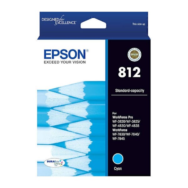 Epson 812 Cyan Ink Cart