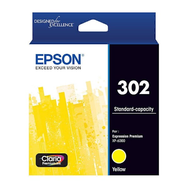 Epson 302 Yellow Ink Cart