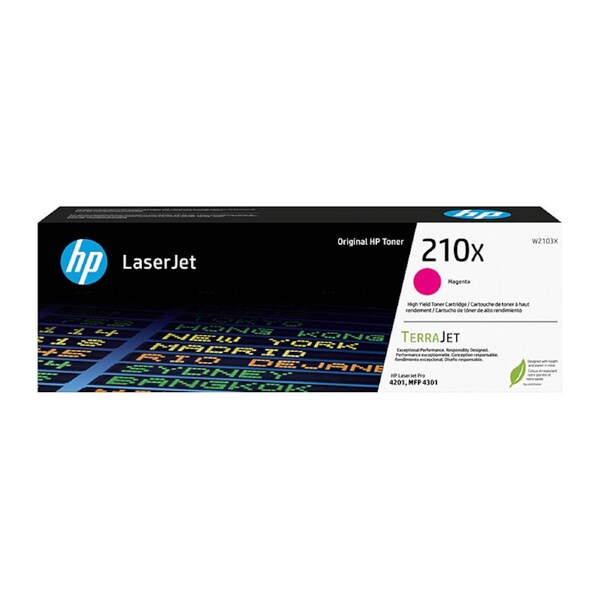 HP #210X Magenta Toner W2103X