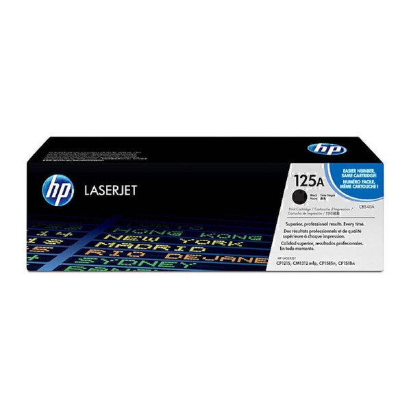 HP #125A Black Toner CB540A