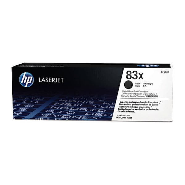 HP #83X Black Toner CF283X