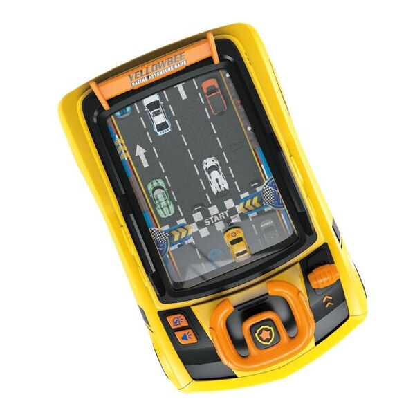 Kids Toy Car Driving Racing Game Steering Wheel Dodge Vehicle Adventure Play Electronic Simulation Childrens Education