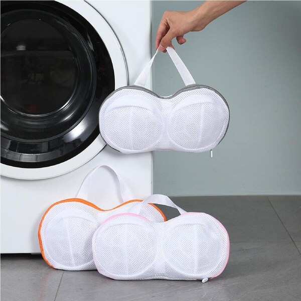 3pack Bra Laundry Bag Underwear Mesh Wash Bag Brassiere Anti Deformation Bag