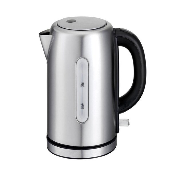Maxim 1L Stainless Steel Electric Cordless Kettle - MKPK1S