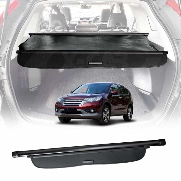 Retractable Cargo Cover for Honda CRV CR-V SUV 2012-2017 Rear Rack Partition Shelter Canvas Trunk Luggage Security Shield Shade