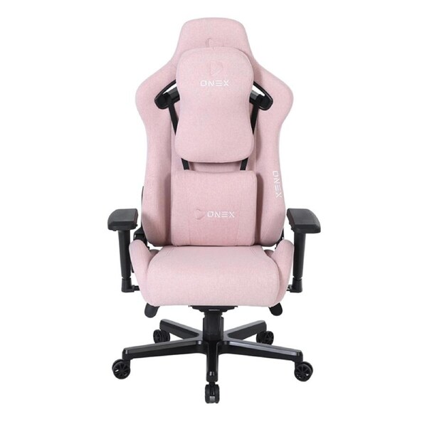 OneX EV12 Fabric Edition Gaming Chair Pink