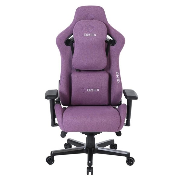 OneX EV12 Fabric Edition Gaming Chair Deep Purple
