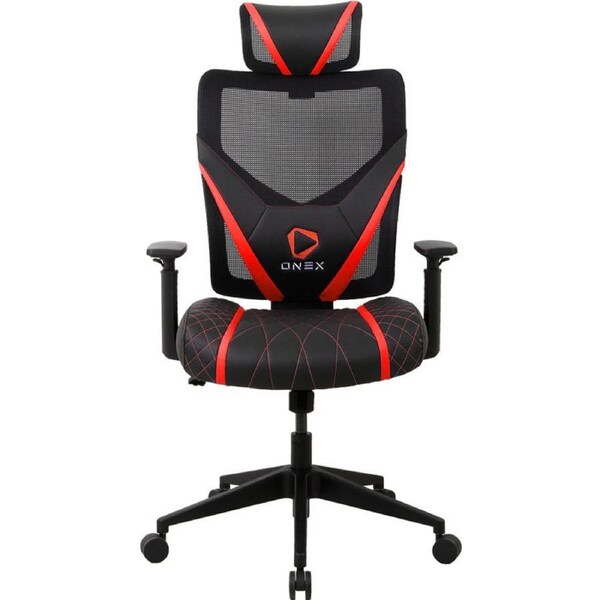 OneX GE300 Breathable Ergonomic Gaming Chair Red