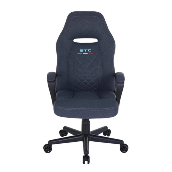 OneX STC Compact S Series Short Pile Linen Fabric Gaming/Office Chair Graphite