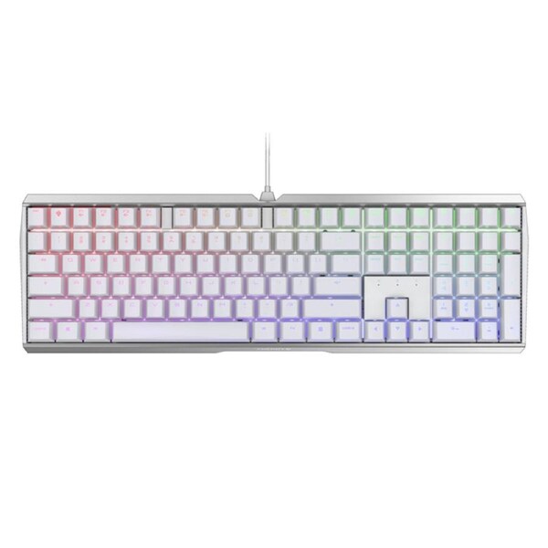 CHERRY MX 3.0S RGB Gaming Keyboard WHITE Version MX Blue Switch