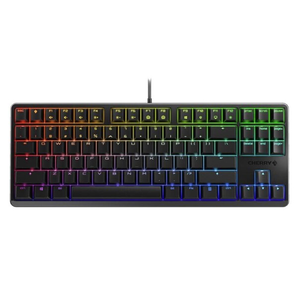 CHERRY G80-3000S TKL RGB Gaming Keyboard BLACK Version MX Blue Switch