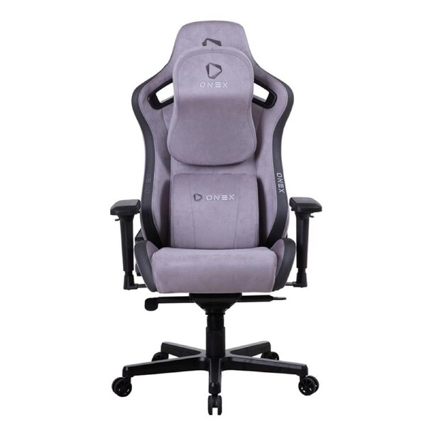 OneX EV12 Evolution Suede Edition Gaming Chair Grey