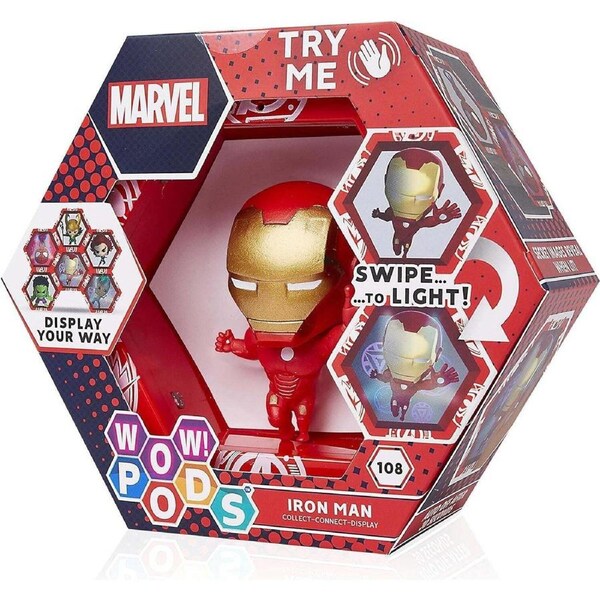 Wow! Pods Marvel Collectible Figures Iron Man